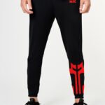 black joggers