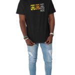 black t shirt oversize