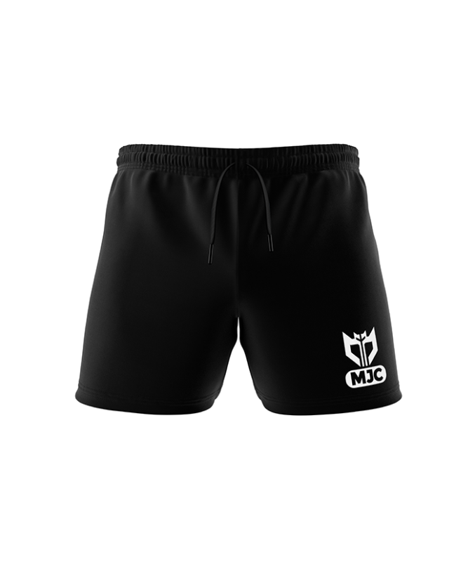 black cotton shorts