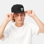 black sports cap
