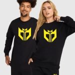 Matching Family Hoodies with Yellow Logo