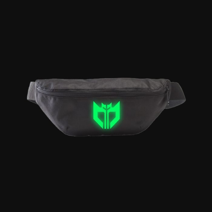 Reflective Green - MJC Travel Waist Bag - Image 1