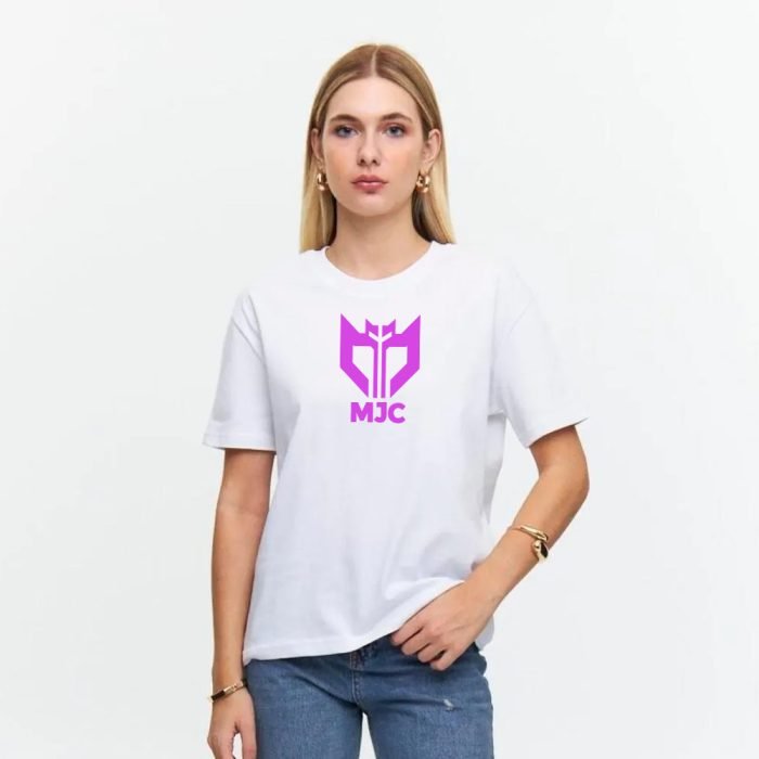 تيشيرت كاجوال قطني ابيض
