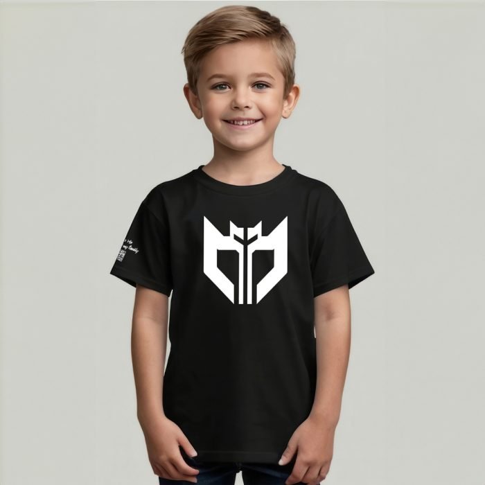kid black t shirt