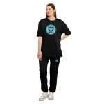 Casual women's black outfit