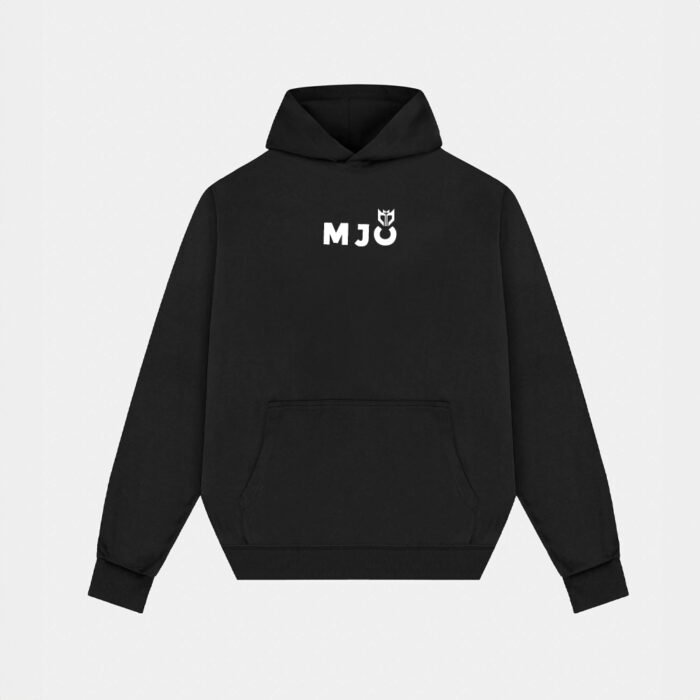 سويت شيرت اسود اوفر سايز MJC - Image 2