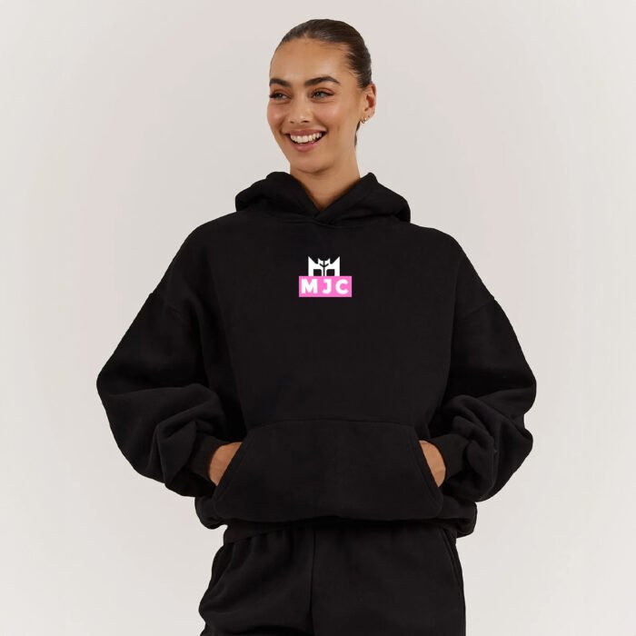 Black MJC Bold Hoodie - Image 1