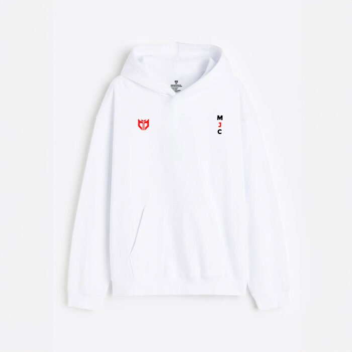 white youth hoodie MJC - Image 2