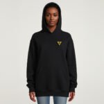 Hoodie with gold for women