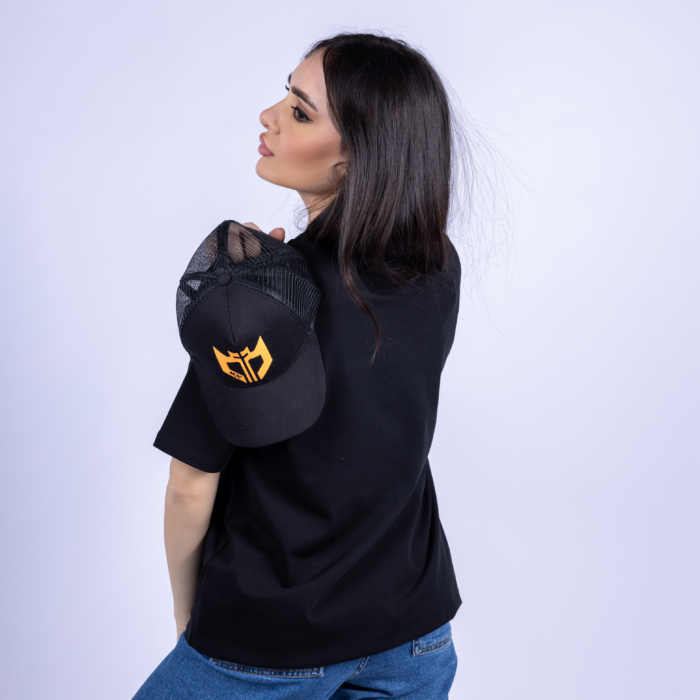 ⁦تيشيرت أسود نسائي MJC⁩ - الصورة ⁦3⁩