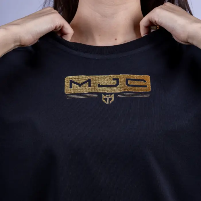 oversized black t shirt women's MJC - Image 2