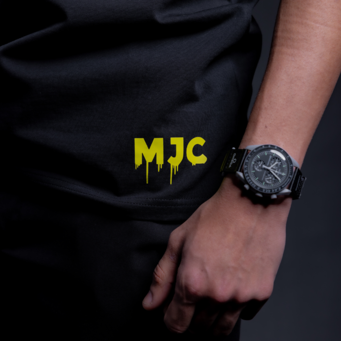 ⁦تي شيرت سليم فيت اسود MJC⁩ - الصورة ⁦3⁩