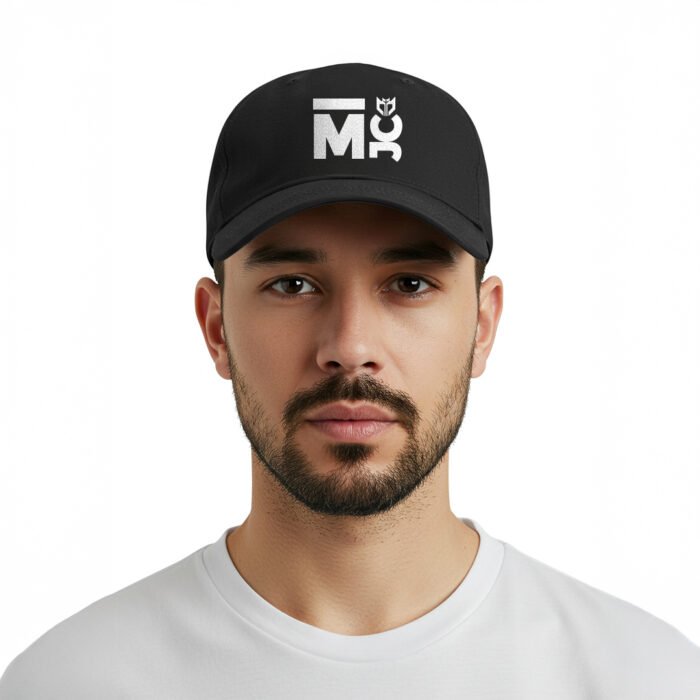 men's black cap